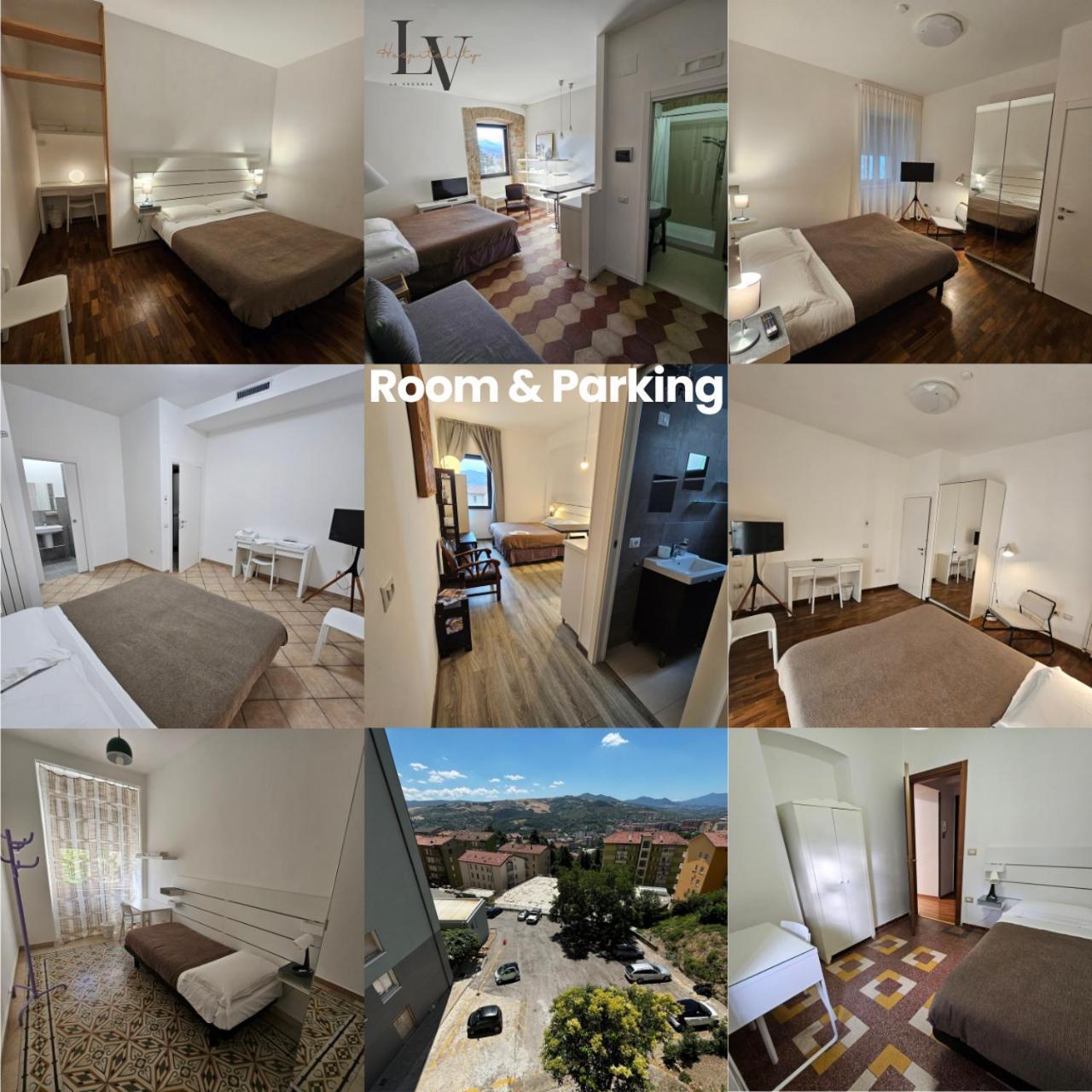 Room & Parking In Centro Citta Con Parcheggio Privato E Wifi 포텐자 외부 사진